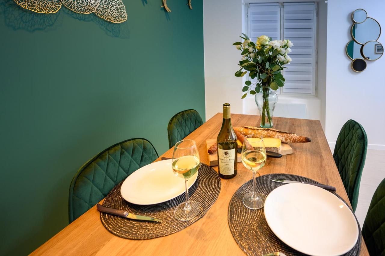 Cozy F2 40M2 Appartement Climatise Chateau Montbéliard Buitenkant foto