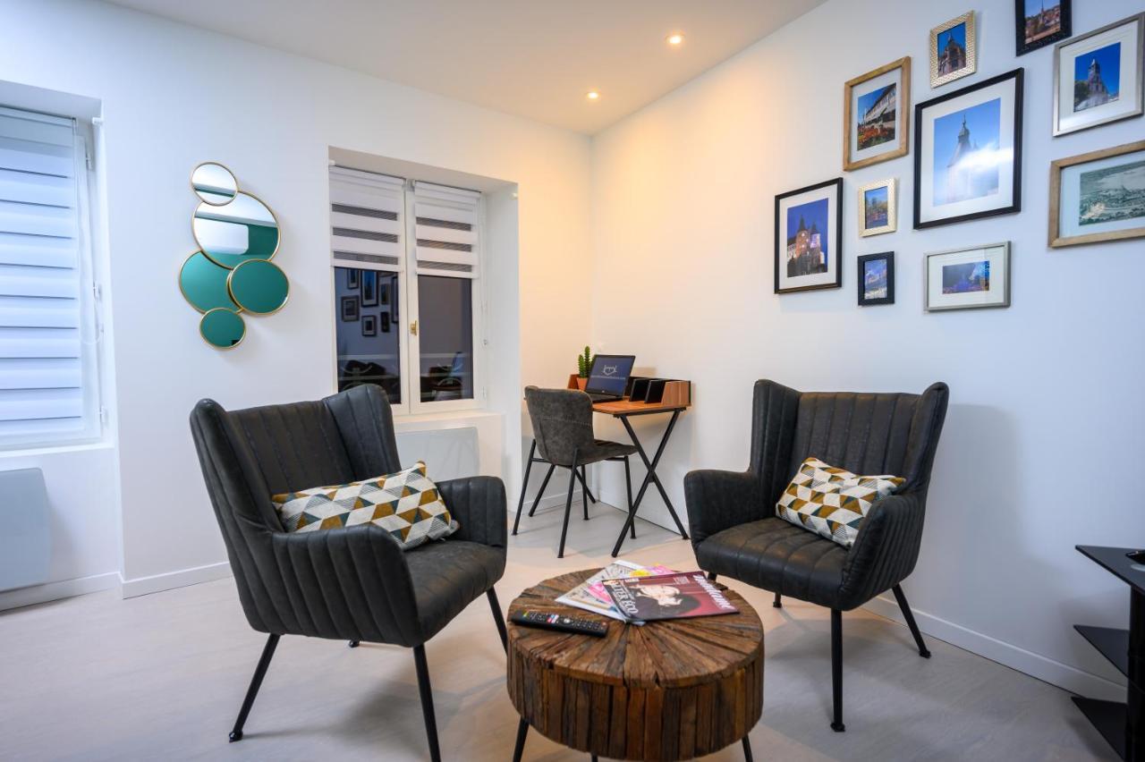 Cozy F2 40M2 Appartement Climatise Chateau Montbéliard Buitenkant foto