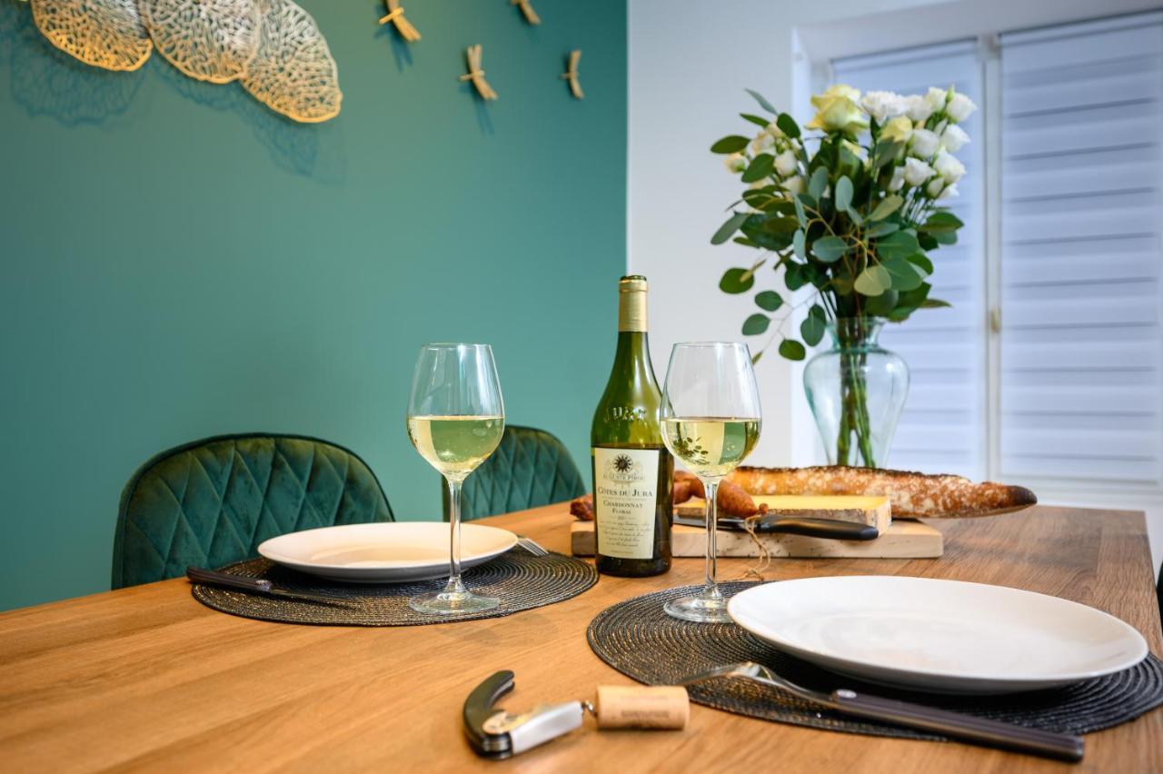 Cozy F2 40M2 Appartement Climatise Chateau Montbéliard Buitenkant foto